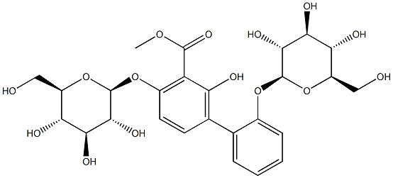 ヘンリオシド 化学構造式