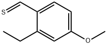 2-Ethyl-4-methoxybenzenecarbothioaldehyde Structure