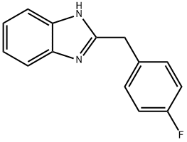 2-(4-氟苄基)-1H-苯并[D]咪唑, 725-49-5, 结构式