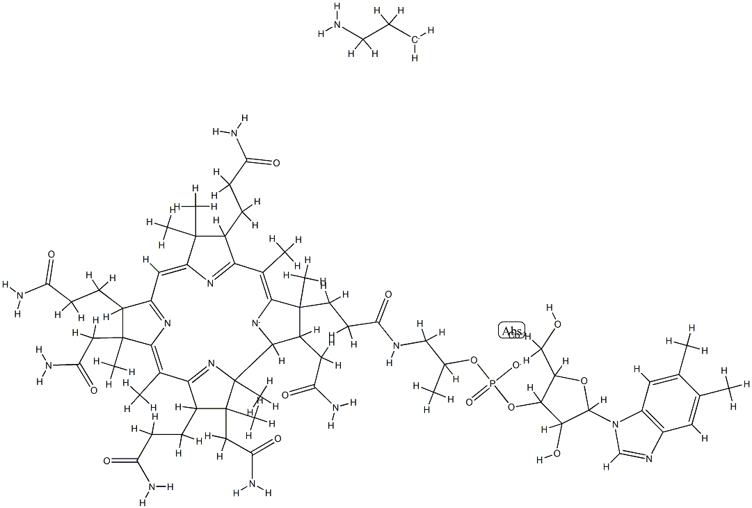 aminopropylcobalamin Struktur