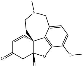 (+)-Narwedine Struktur