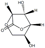L-Mannonic acid, 2,6-anhydro-, gamma-lactone (9CI) Structure