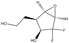 6-Oxabicyclo[3.1.0]hexane-2-ethanol,4,4-difluoro-3-hydroxy-,(1-alpha-,2-bta-,3-bta-,5-alpha-)-(9CI)|