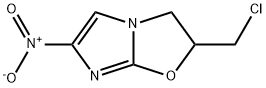 2-Chloromethyl-6-nitro-dihydroimidazooxazole Structure