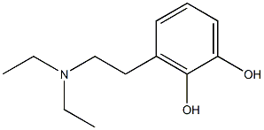 1,2-Benzenediol,3-[2-(diethylamino)ethyl]-(9CI) Struktur