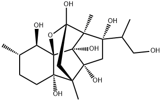 3-Deoxy-18-hydroxyryanodol Struktur