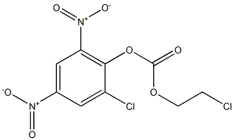 73758-37-9 Carbonic acid=2-chloroethyl(2-chloro-4,6-dinitrophenyl) ester