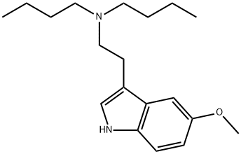 5-MethoxyN,N-dibutyltryptamine Struktur