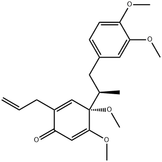 Lancifolin C Struktur