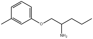 2-Pentanamine,1-(3-methylphenoxy)-(9CI) Struktur