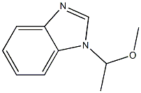 1H-Benzimidazole,1-(1-methoxyethyl)-(9CI) Structure