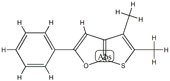 4,5-Dimethyl-2-phenyl[1,2]dithiolo[1,5-b][1,2]oxathiole-7-SIV Structure