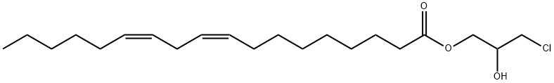 消旋-1-亚油酸-3-氯-1,2-丙二醇, 74875-98-2, 结构式