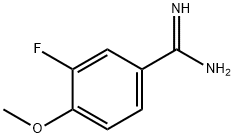 3-fluoro-4-methoxybenzamidine 化学構造式