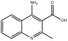 3-Quinolinecarboxylicacid,4-amino-2-methyl-(9CI) 化学構造式