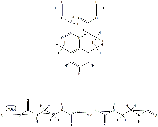Metalaxyl-mancozeb Struktur