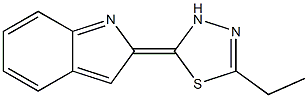 1H-Indole,2-(5-ethyl-1,3,4-thiadiazol-2-yl)-(9CI)|