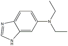 1H-Benzimidazol-5-amine,N,N-diethyl-(9CI) Struktur