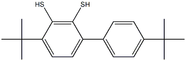 Hydrophobic-sub benzene disulfide analog Struktur