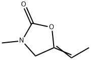 2-Oxazolidinone,5-ethylidene-3-methyl-(9CI) Structure