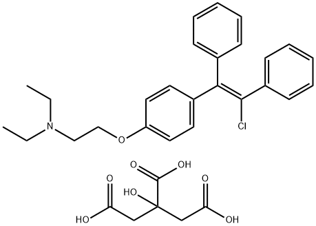 clomifene citrate 结构式