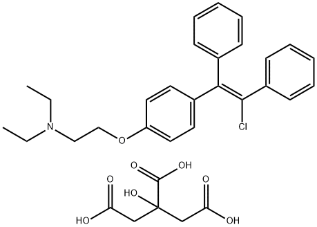 clomifene citrate Structure