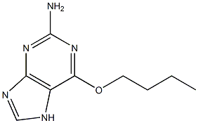 O(6)-n-butylguanine 结构式