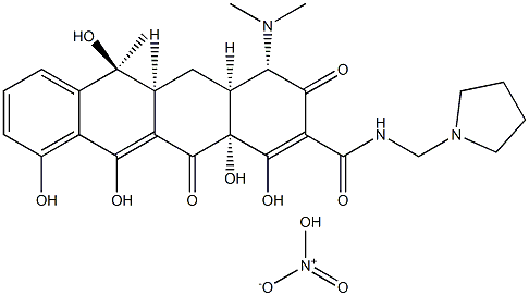rolitetracycline nitrate Struktur