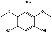 1,3-Benzenediol,5-amino-4,6-dimethoxy-(9CI) Struktur