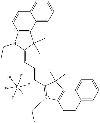 769933-13-3 3-乙基-2-[3-(3-乙基-1,3-二氢-1,1-二甲基-2H-苯并[E]吲哚-2-亚基)-1-丙烯-1-基]-1,1-二甲基-1H-苯并[E]吲哚六氟磷酸盐