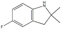1H-Indole,5-fluoro-2,3-dihydro-2,2-dimethyl-(9CI)|