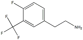 2-(4-fluoro-3-(trifluoromethyl)phenyl)ethanamine Structure