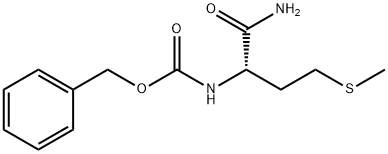 Nα-Cbz-L-Methioninamide Struktur