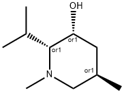 3-Piperidinol,1,5-dimethyl-2-(1-methylethyl)-,(2alpha,3alpha,5bta)-(9CI) Structure