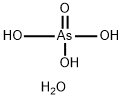 ヒ酸(1/2水塩) 化学構造式