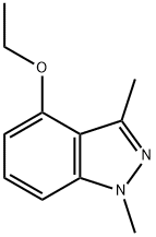 1H-Indazole,4-ethoxy-1,3-dimethyl-(9CI) Structure