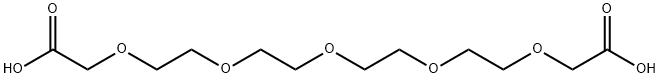 COOH-PEG6-COOH 化学構造式