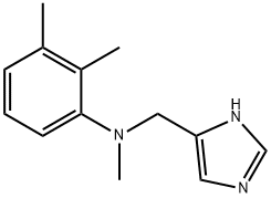 1H-Imidazole-4-methanamine,N-(2,3-dimethylphenyl)-N-methyl-(9CI) Structure