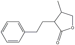 2(3H)-Furanone,dihydro-4-methyl-3-(2-phenylethyl)-(9CI),783323-25-1,结构式