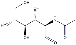 D-Galactose, 2-(acetylamino)-2-deoxy-, homopolymer Structure