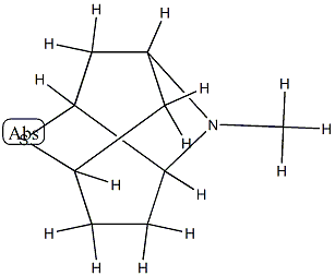 2,5-Methanothiopyrano[3,2-b]pyrrole,octahydro-1-methyl-(9CI) Struktur