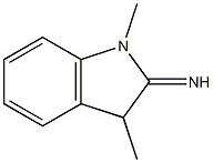 2H-Indol-2-imine,1,3-dihydro-1,3-dimethyl-(9CI) Structure