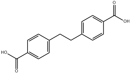 4,4'-(乙烷-1,2-二基)二苯甲酸,793-07-7,结构式