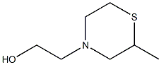 4-Thiomorpholineethanol,2-methyl-(9CI),794497-31-7,结构式