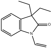 2H-Indol-2-one,1-ethenyl-3,3-diethyl-1,3-dihydro-(9CI) Structure