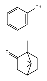 camphorated phenol Struktur