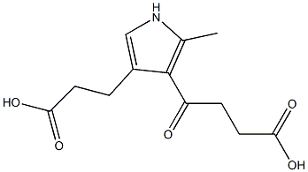succinylacetone pyrrole Structure