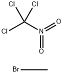 Chloropicrin/Methyl bromide mixture 结构式