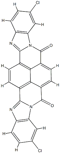 Bisbenzimidazobenzo[lmn][3,8]phenanthrolindion, Dichlor-