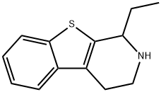 [1]Benzothieno[2,3-c]pyridine,1-ethyl-1,2,3,4-tetrahydro-(8CI) Struktur